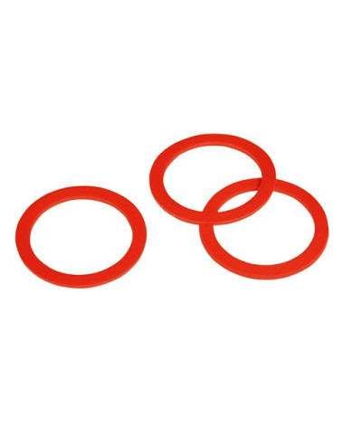 Piros HIKO tömítőgyűrűk műanyagból
