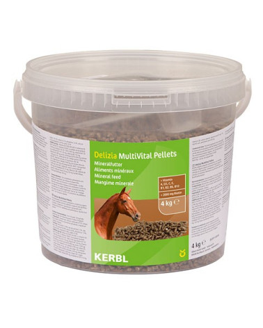 Delizia MultiVital pellet, komplex vitaminkészítmény lovaknak