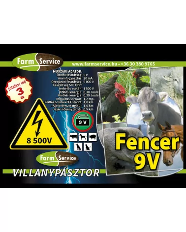 Farmservice FENCER 9V készülék