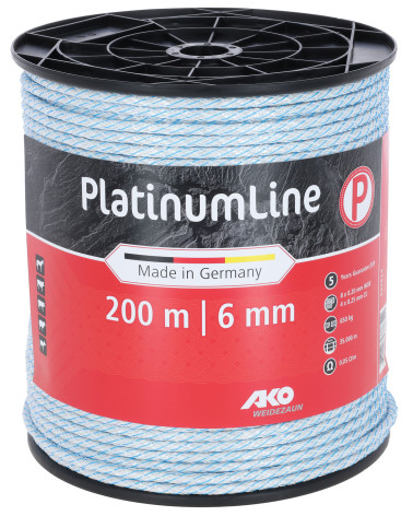 PlatinumLine villanypásztor vezeték - fehér/kék